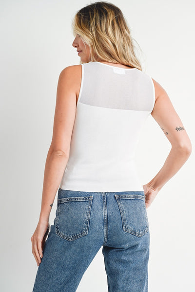 Sweetheart Knit Tank