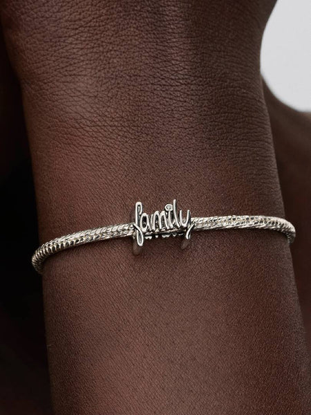 Pandora Handwritten Family Charm
