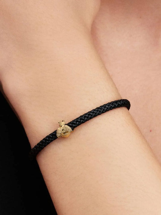 Textured Bee Mini Charm