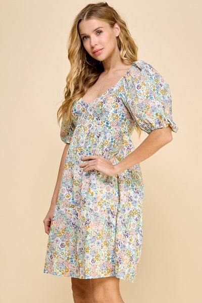 Floral Garden Party Dress