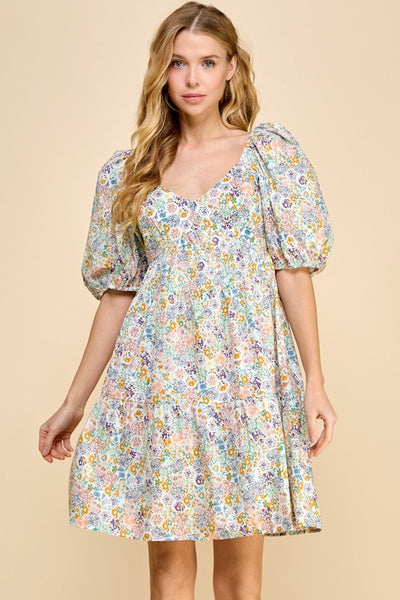 Floral Garden Party Dress