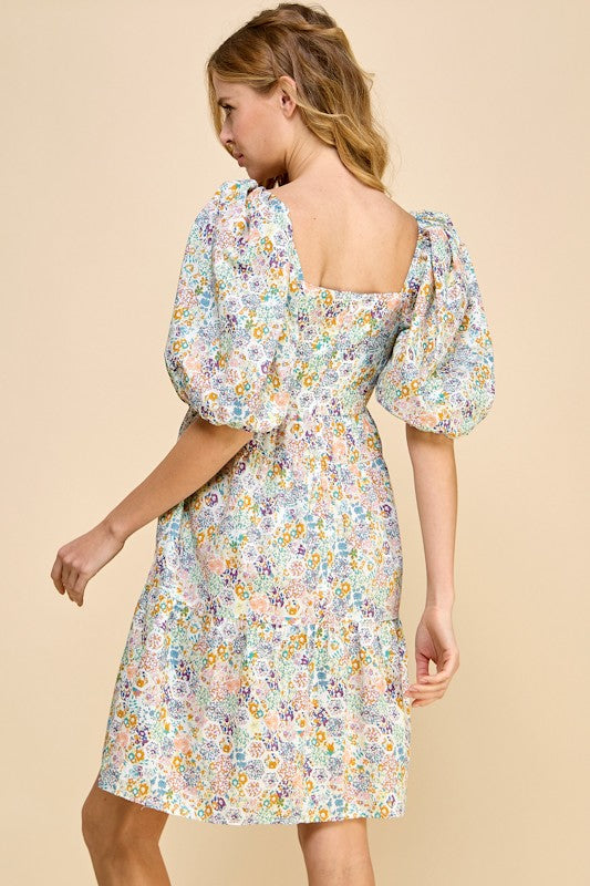 Floral Garden Party Dress