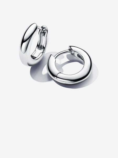 Pandora Round Hoop Earrings