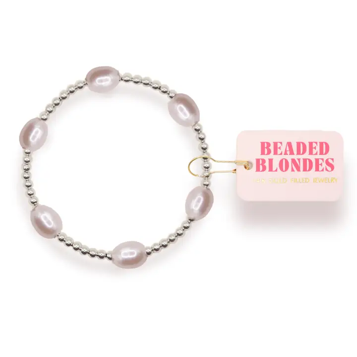 Pearl Poppi Bracelet in Silver