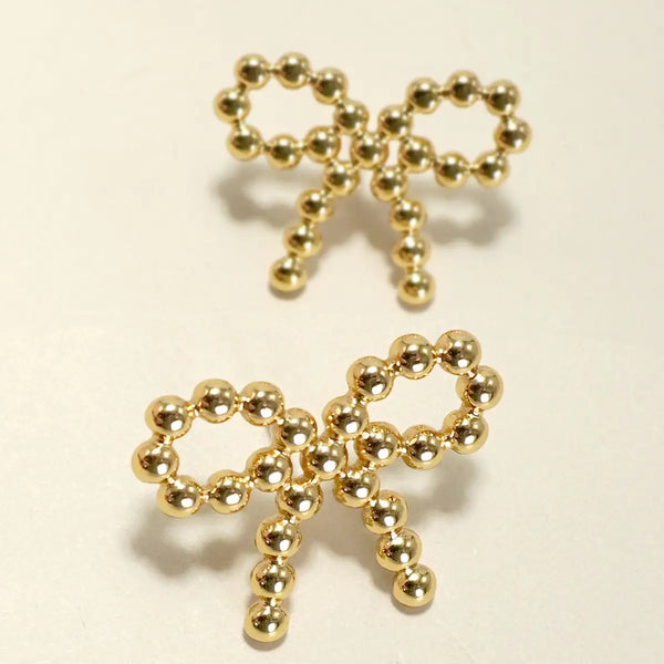 Bow Stud Earrings