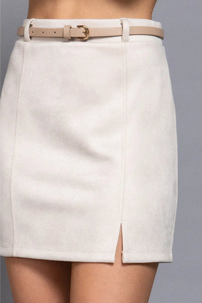 Suede Days Skirt