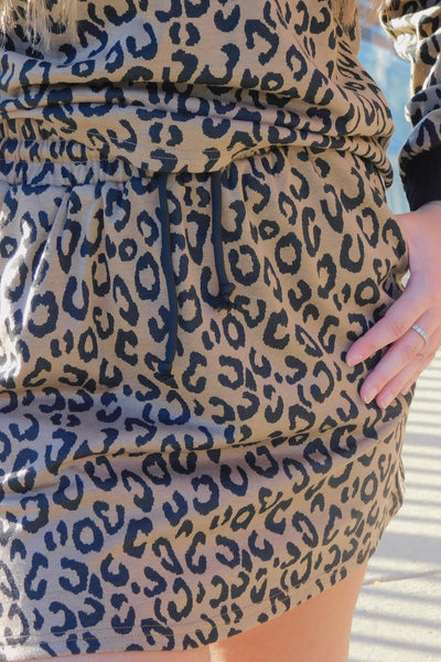 Leopard Skirt