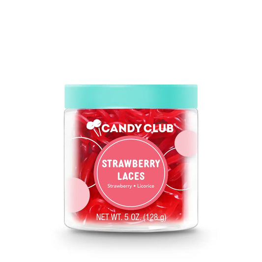 Licorice Strawberry Laces