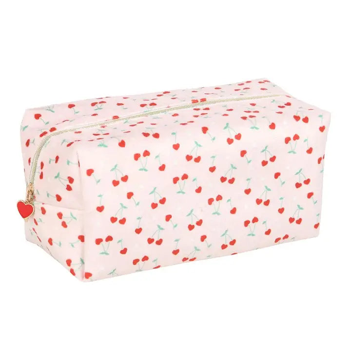 Heart Cherry Makeup Bag