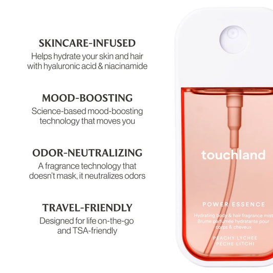 Peachy Lychee Power Essence Body & Hair Fragrance Mist