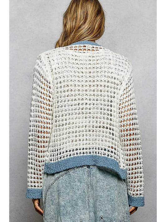 Crochet Knit Cardi