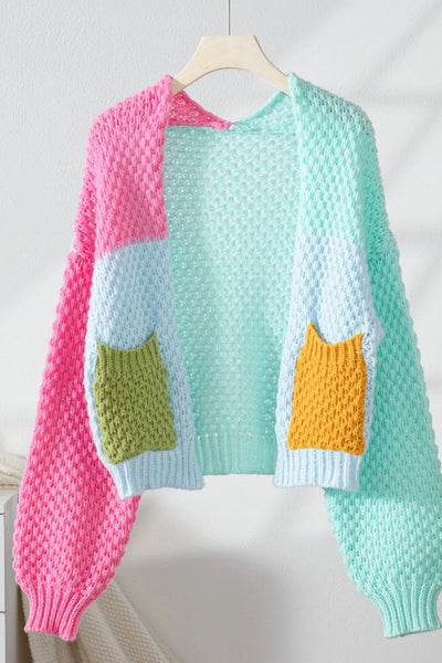 Colorblock Cardi