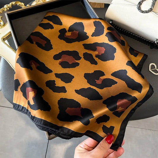 Leopard Print Scarf