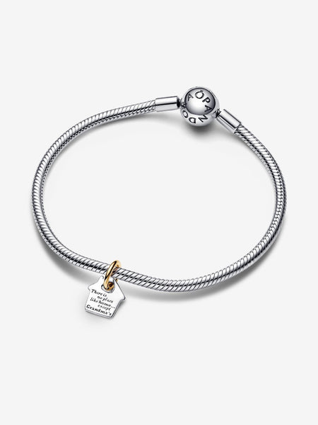 Pandora Two-tone Grandma's House Dangle Charm
