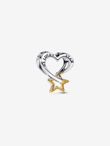 Pandora Lucky Star & Heart Charm