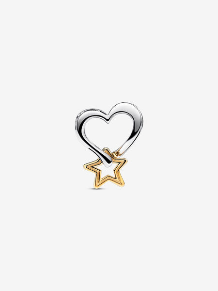 Pandora Lucky Star & Heart Charm