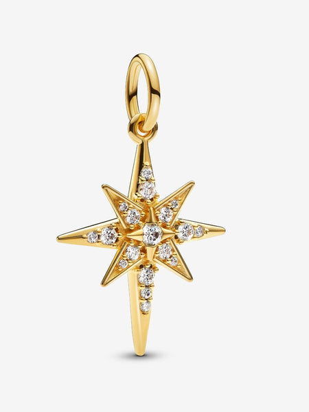 Pandora Sparkling North Star Dangle Charm