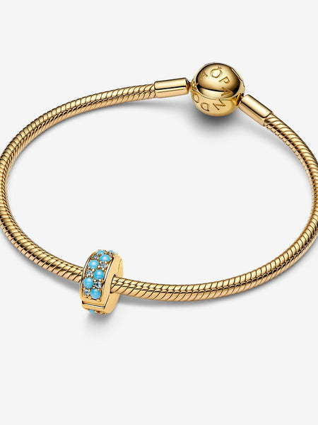 Pandora Aqua Blue Clip Charm