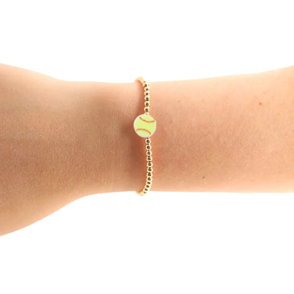 Softball Bracelet