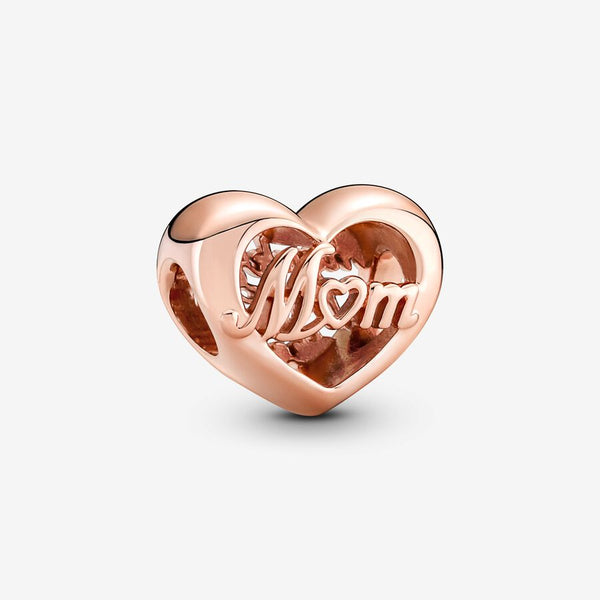Pandora Thank You Mom Heart Charm
