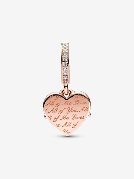 Pandora Heart & Mom Dangle Charm