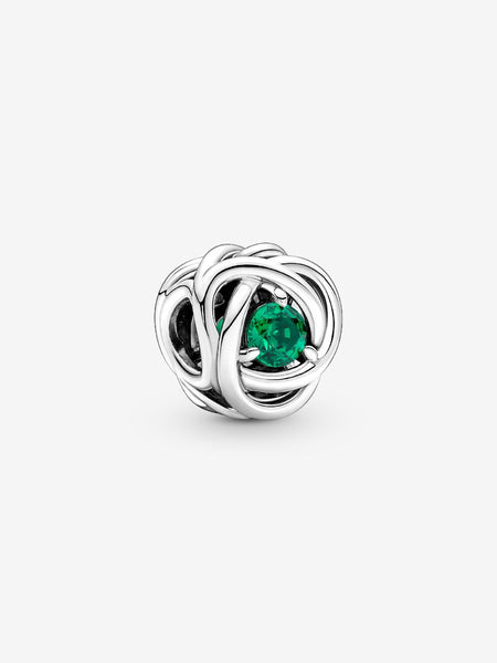 Pandora May Green Eternity Circle Charm