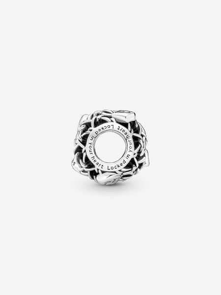 Pandora Openwork Chain Link Padlock Charm