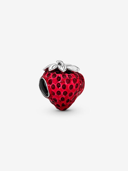 Pandora Seeded Strawberry Fruit Charm