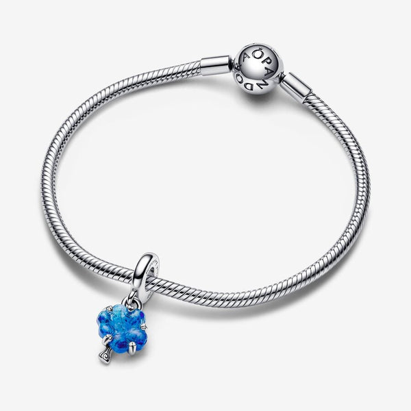 Pandora Blue Murano Glass Family Tree Dangle Charm