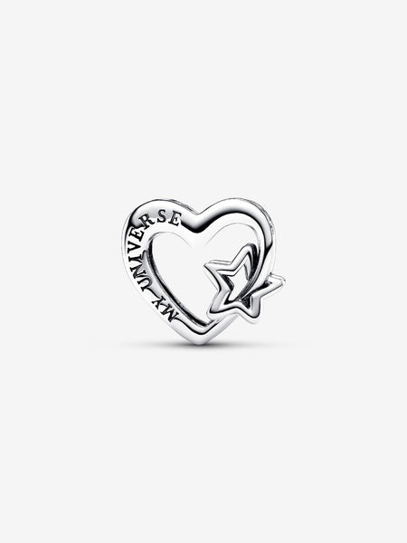 Pandora Openwork Family Heart & Star Charm