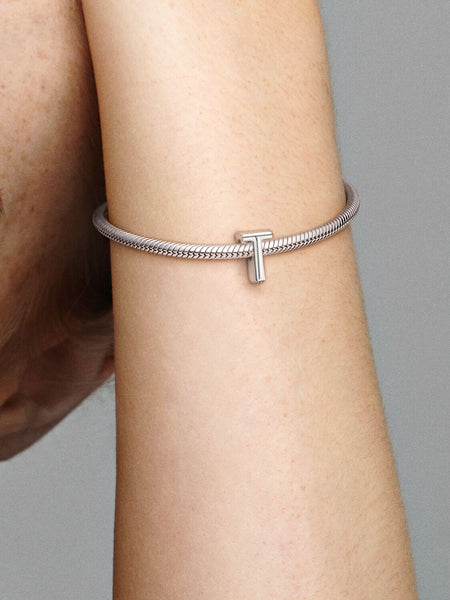 Pandora Letter T Alphabet Charm