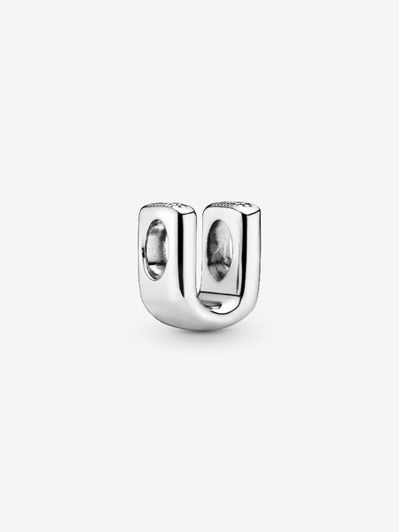 Pandora Letter U Alphabet Charm