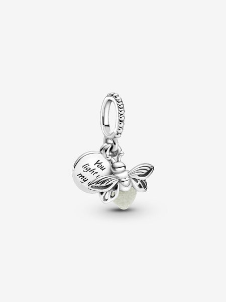 Pandora Glow-in-the-dark Firefly Dangle Charm