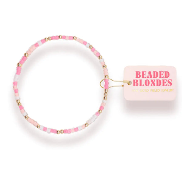 Rosey Pink Sprinkle Bracelet