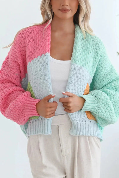 Colorblock Cardi