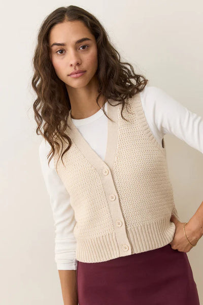 Robin Textured Sweater Vest