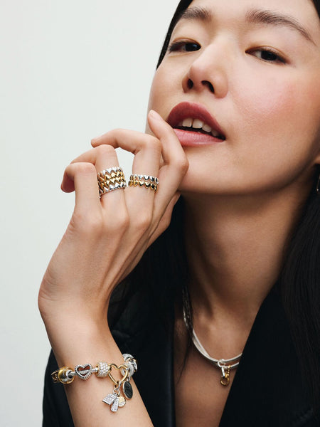 Pandora Friendship Triple Dangle Charm