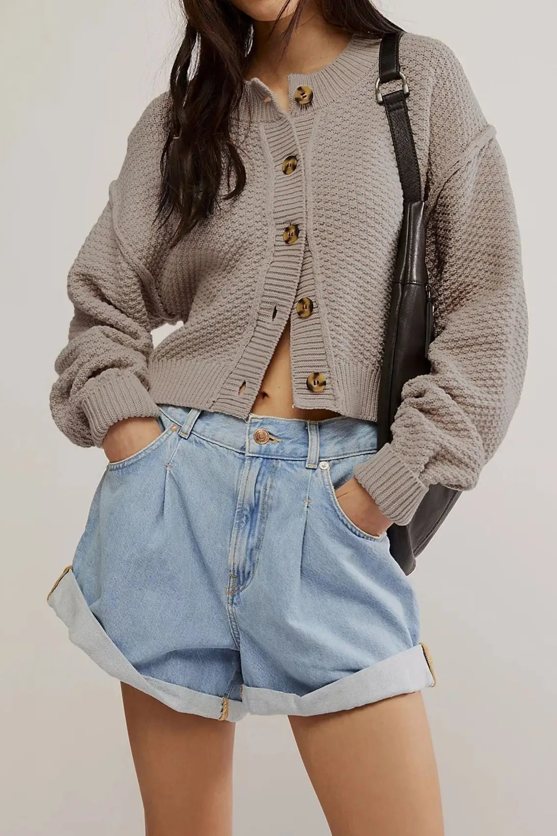 Button Knit Cardigan