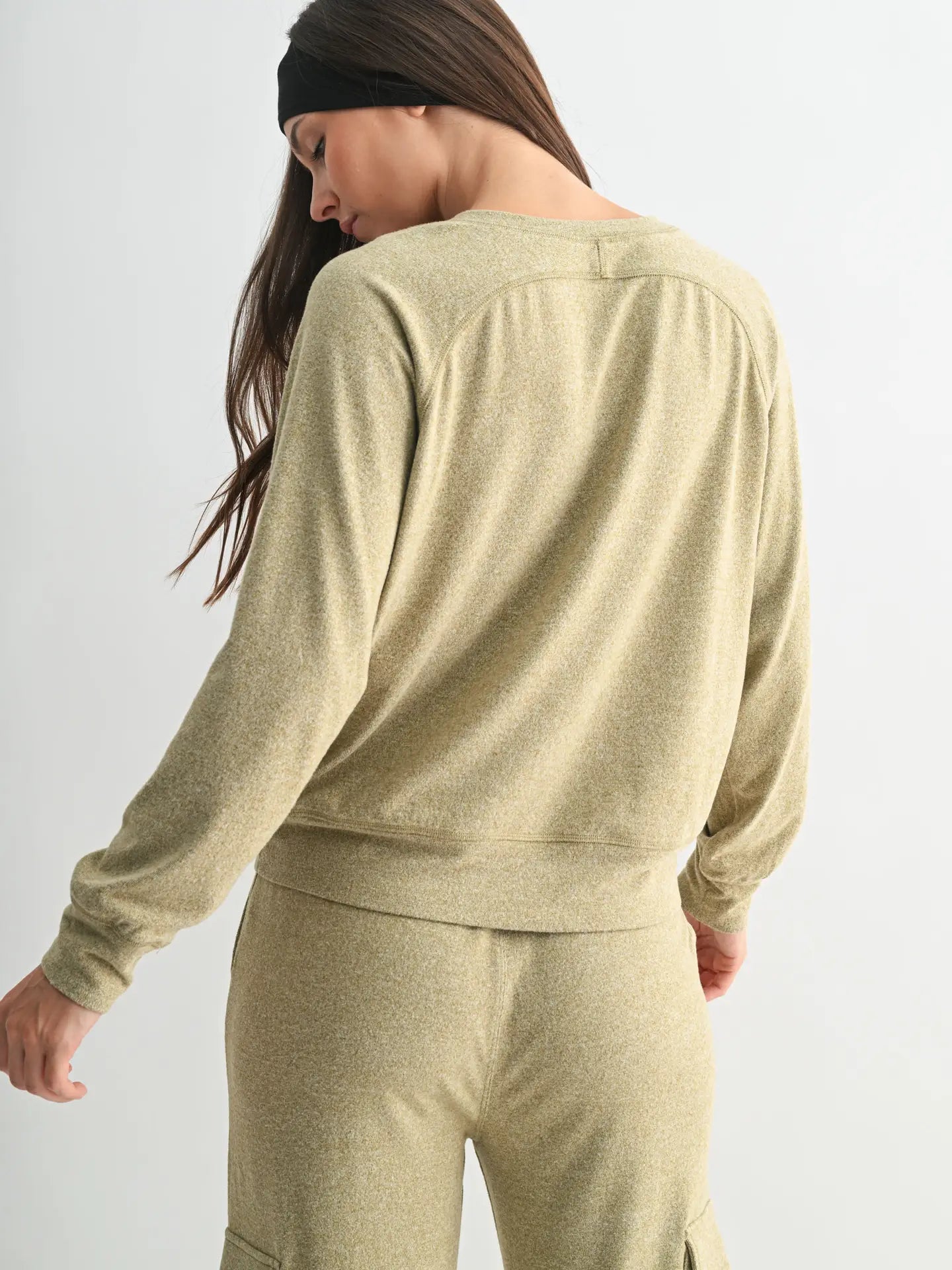 Brushed Hacci Lounge Henley