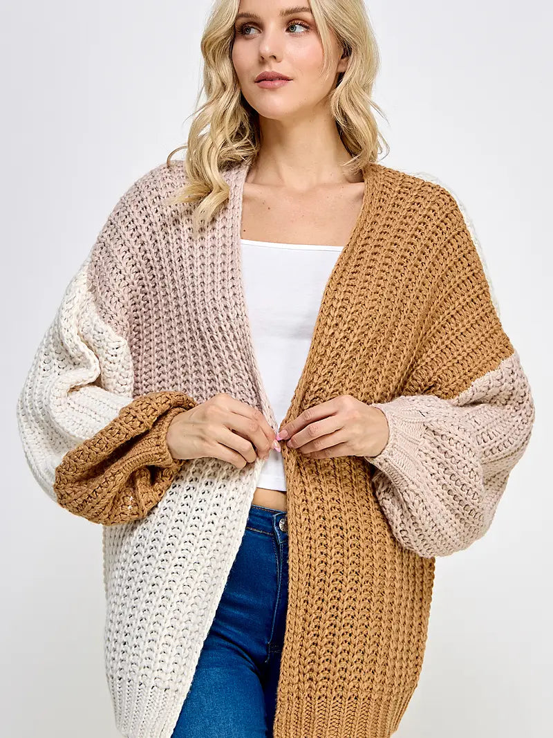 Arbor Lane Chunky Knit Cardigan