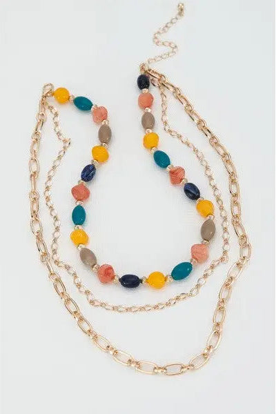 colorful necklace