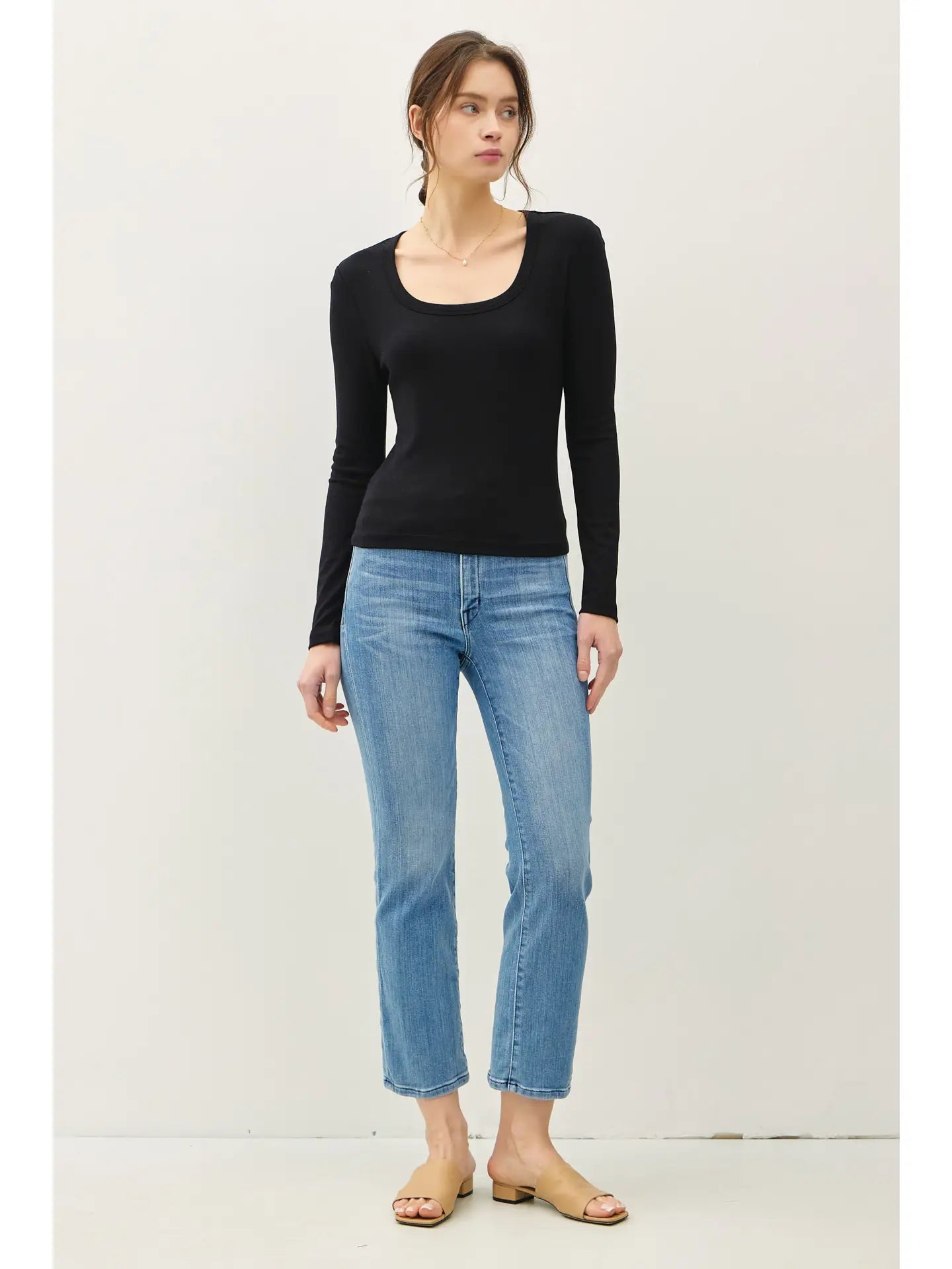 Basic Scoop Neck Top