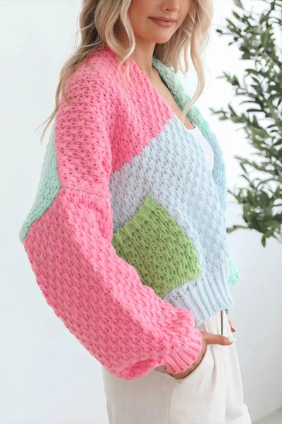 Colorblock Cardi