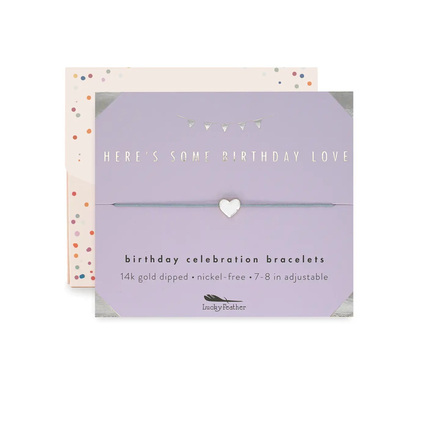 Birthday Bracelet + Envelope - 'here's Some Birthday Love!'