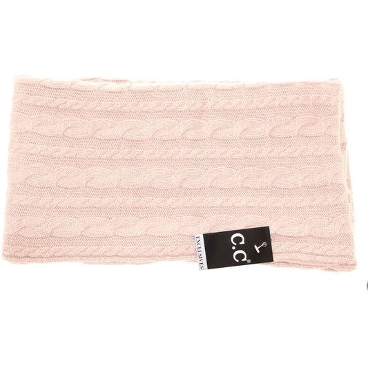 Cable Knit Infinity Scarf