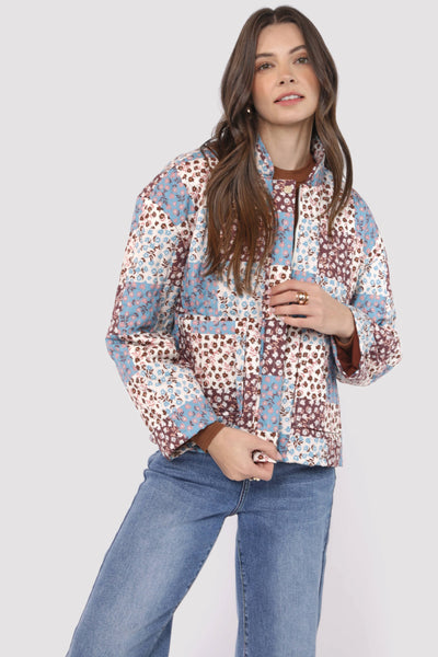 Patchwork Quilted Jacket