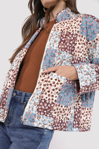 Patchwork Quilted Jacket
