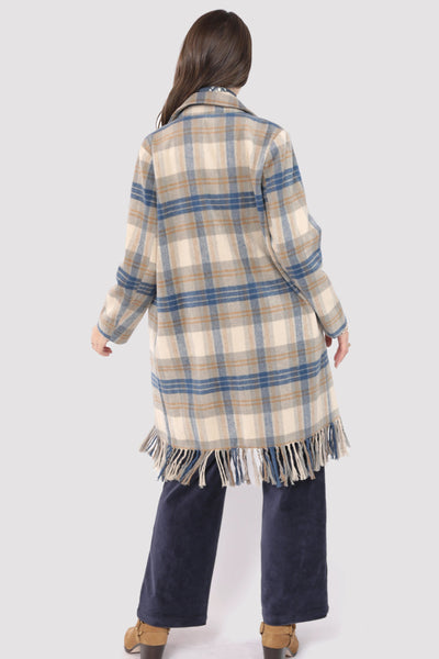 Not So Prim Plaid Coat