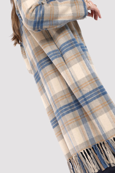 Not So Prim Plaid Coat