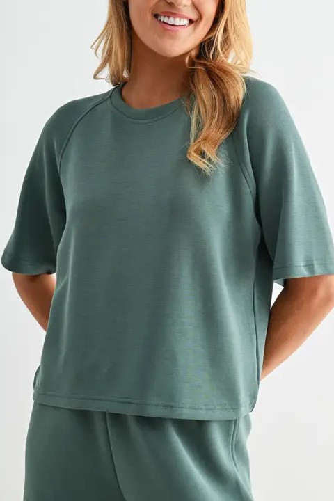 Laguna Soft Drape Raglan Tee